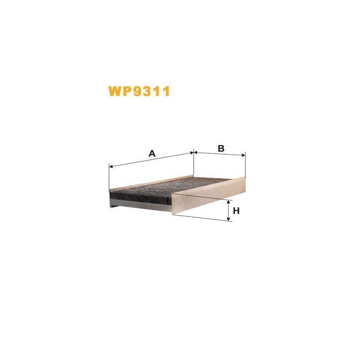 Фільтр салону Wixfiltron WP9311