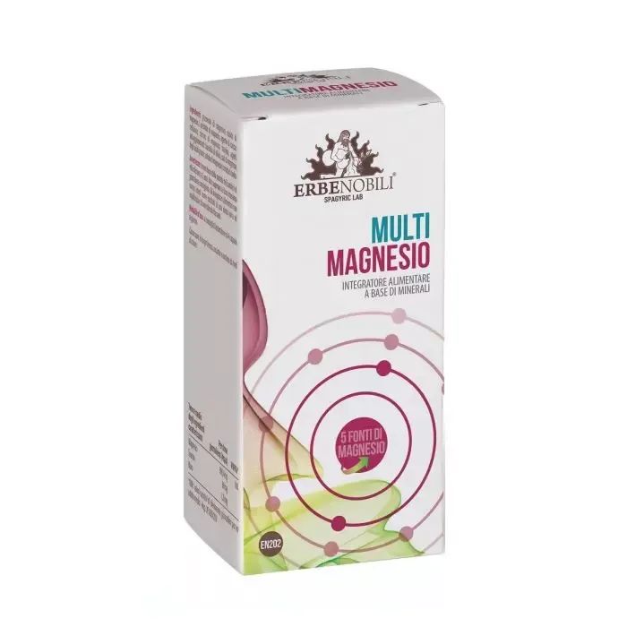 Минералы Erbenobili Мульти-Магний, Multimagnesio, 60 капсул (EN202)