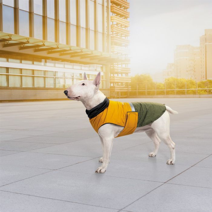 Попона для животных Pet Fashion ROY 7XL хаки-горчица (4823082432790) изображение 7