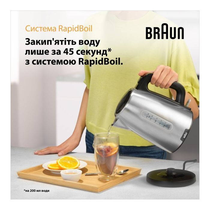 Электрочайник Braun WK 1500 BK изображение 7