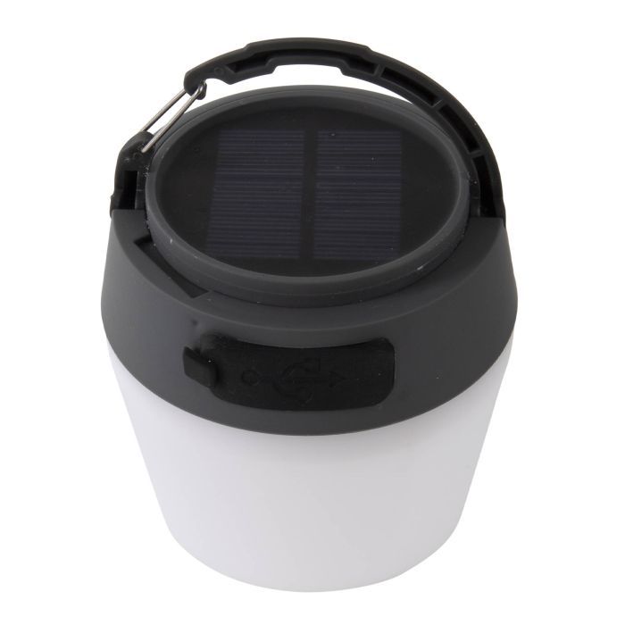 Ліхтар Bo-Camp Wega Powerbank Solar 180 Lumen White/Grey/Black (5818735) зображення 7