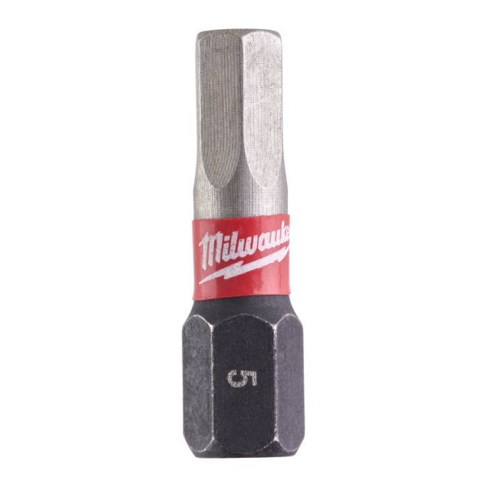 Набір біт Milwaukee SHOCKWAVE, Hex5, 25мм, 2шт (4932430896) зображення 2