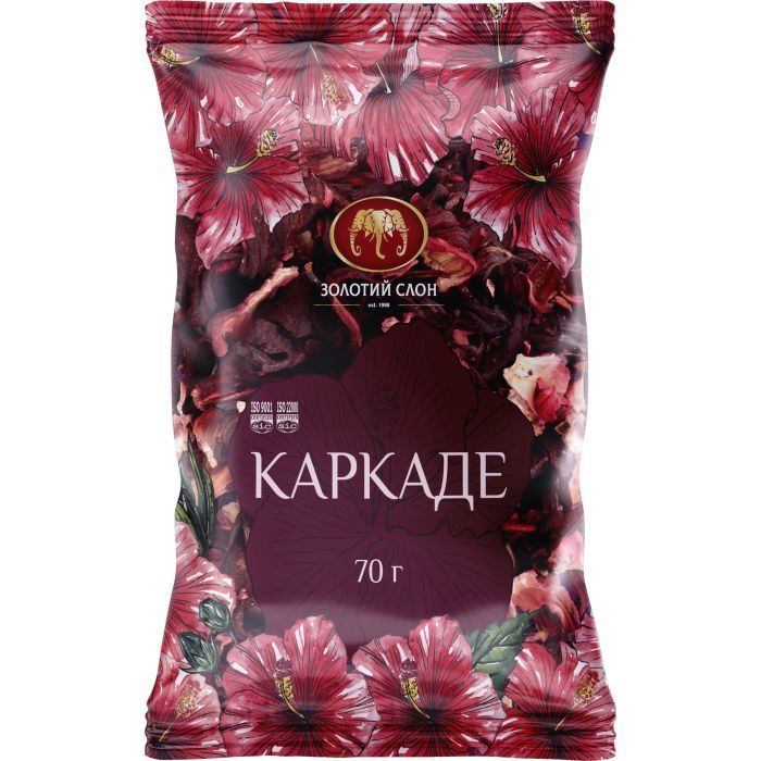 Чай Золотий Слон Каркаде 70 г (4820186121254)