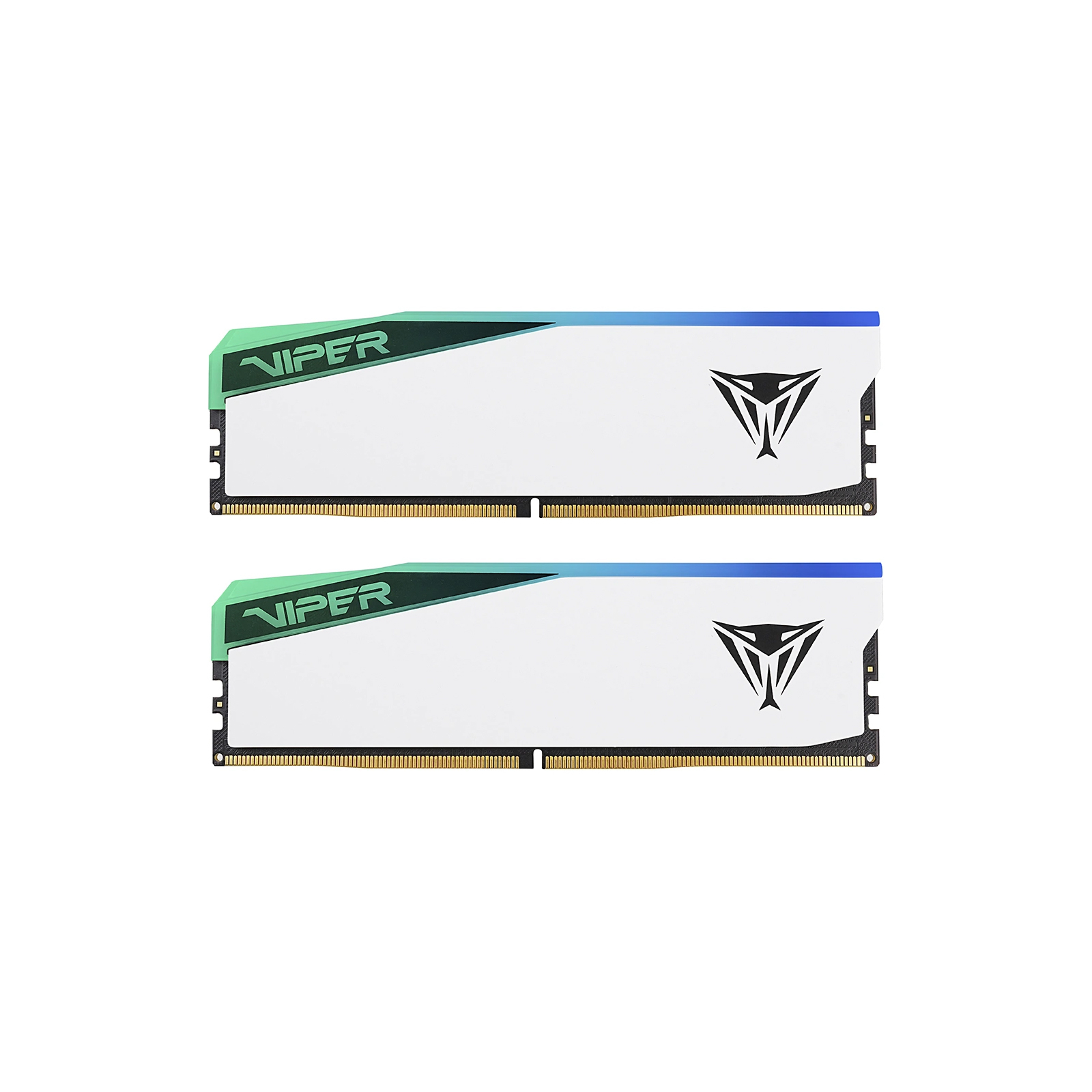 Модуль пам'яті для комп'ютера DDR5 32GB (2x16GB) 6600 MHz Viper Elite 5 RGB Patriot (PVER532G66C36KW)