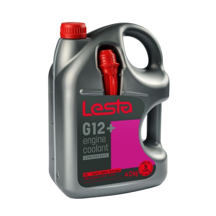 Антифриз Lesta G12+ -35С (красный ) 4кг (393724_AS-A35-G12LESTA/4-AO)