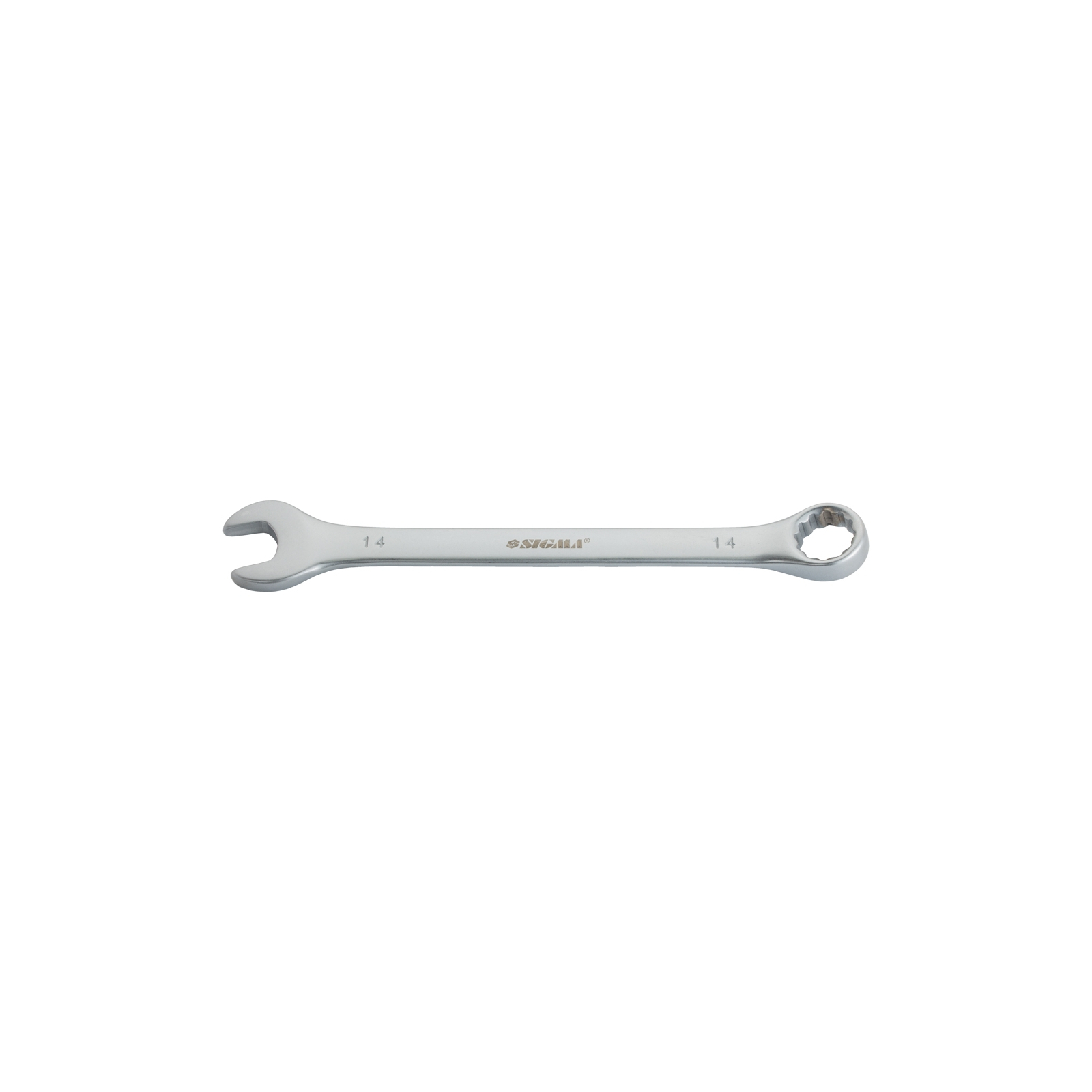 Ключ Sigma ріжково-накидний 25мм CrV satine з підвісом (6021701) зображення 3