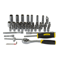 Набір інструментів Sigma насадок торцевих та біт 1/4" 53шт CrV (6003521) зображення 2