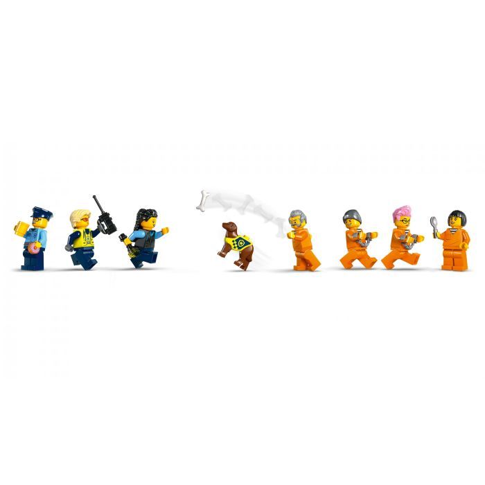 Конструктор LEGO City Полицейский остров-тюрьма 980 деталей (60419) изображение 3