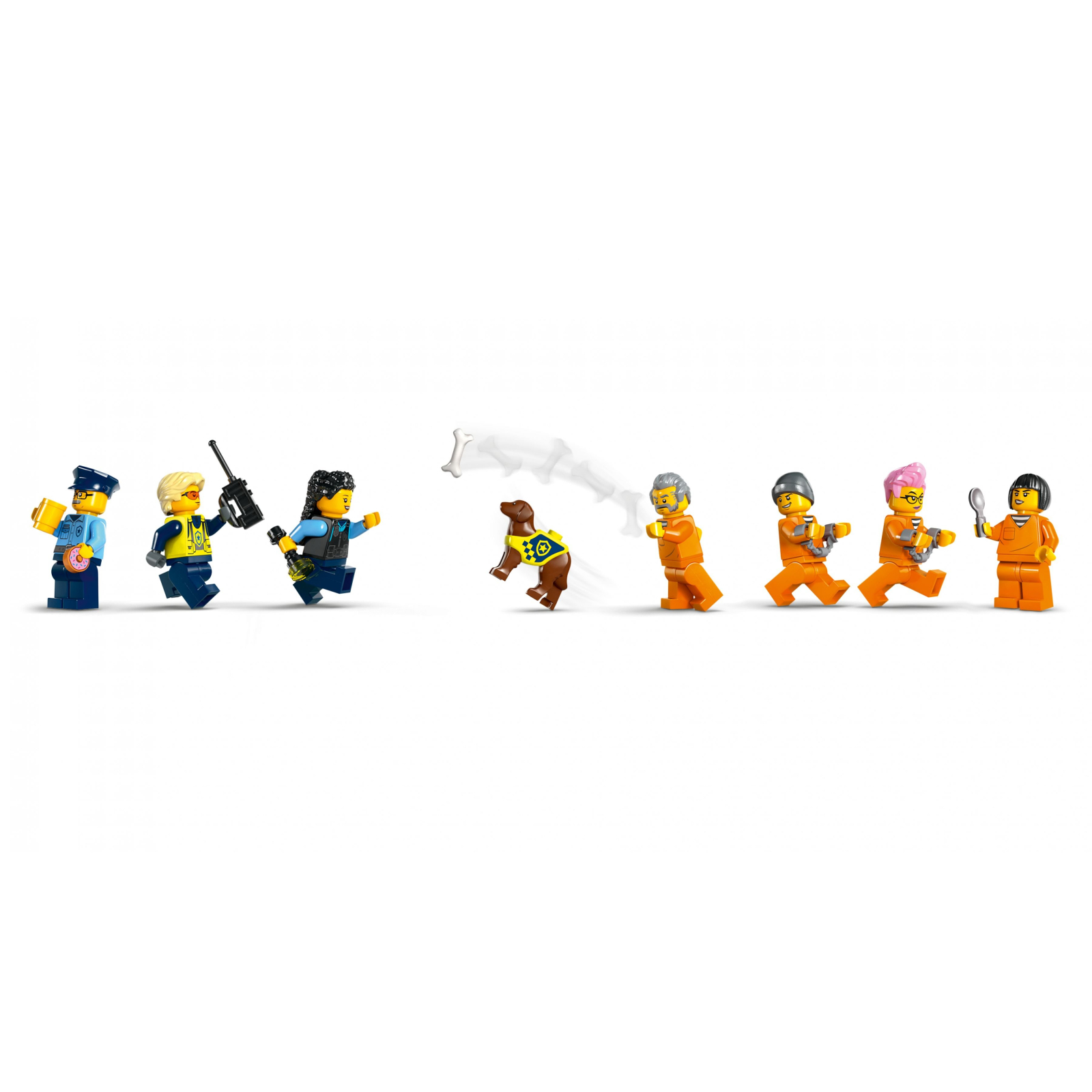 Конструктор LEGO City Полицейский остров-тюрьма 980 деталей (60419) изображение 3