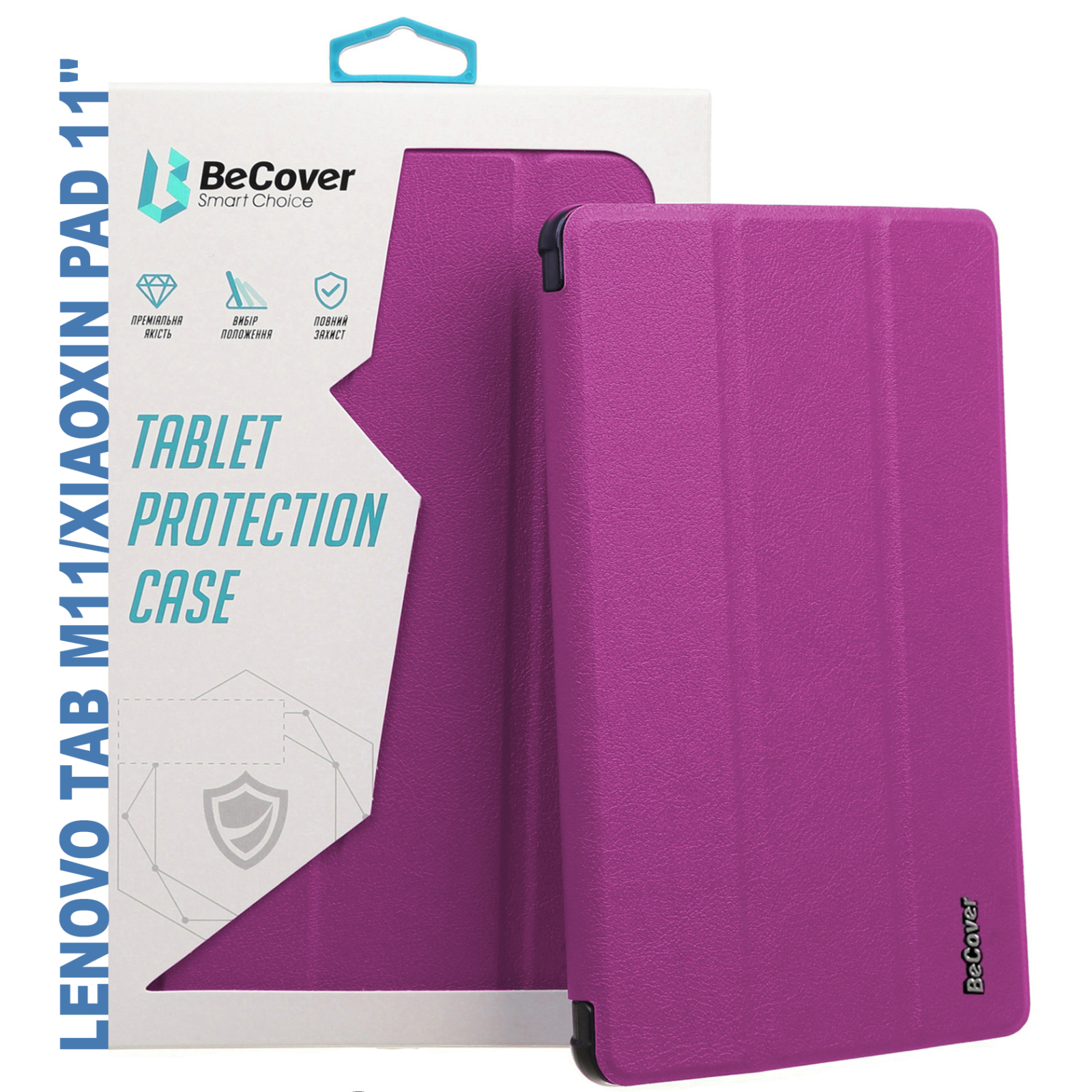 Чехол для планшета BeCover Smart Case Lenovo Tab M11 (2024) TB-TB330FU/Xiaoxin Pad 11 (2024) 11" Black (710454)