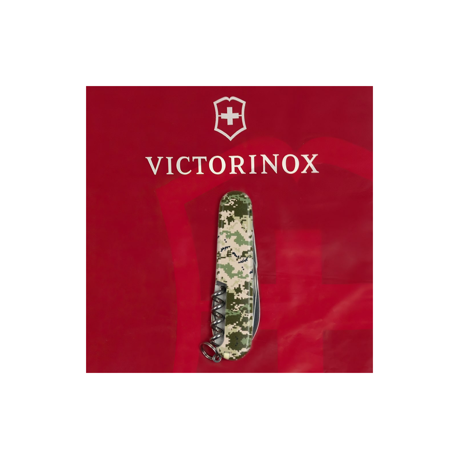 Нож Victorinox Spartan Army 91 мм Піксель (1.3603.3_W3940p) изображение 10
