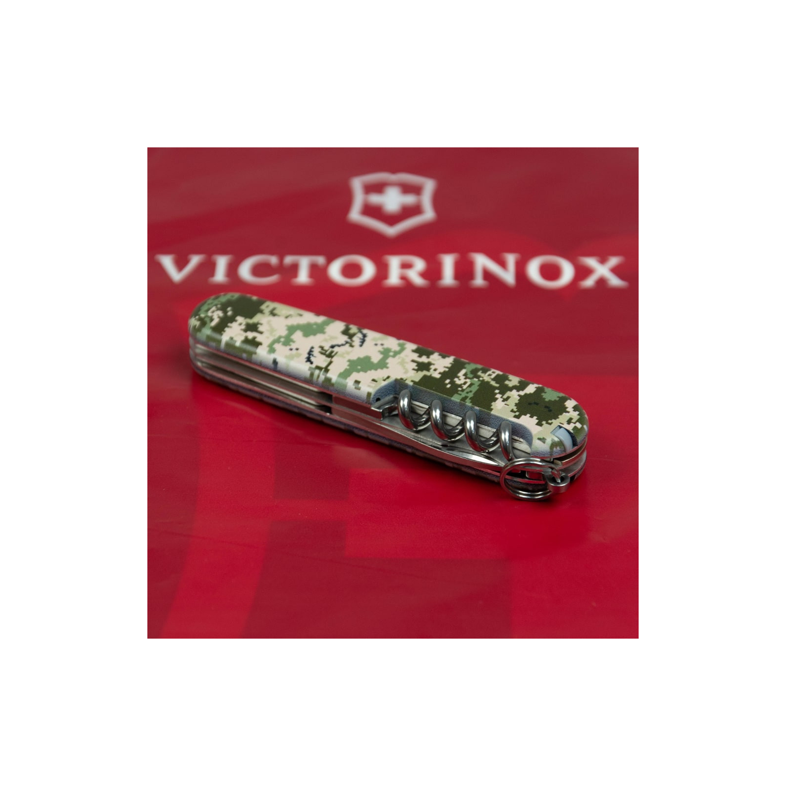 Нож Victorinox Spartan Army 91 мм Піксель (1.3603.3_W3940p) изображение 4