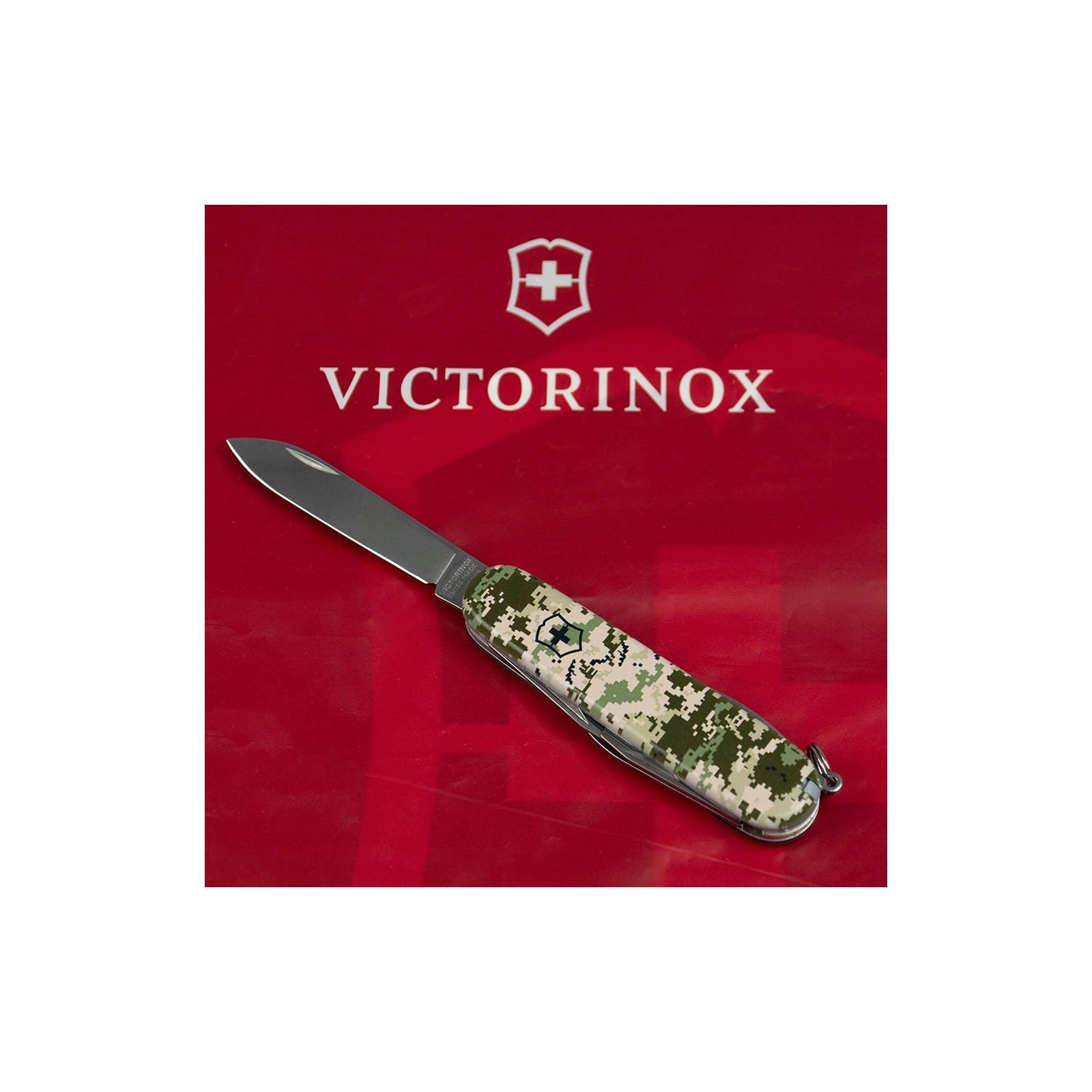 Нож Victorinox Spartan Army Black "Емблема ЗСУ" (1.3603.3_W0010u) изображение 5