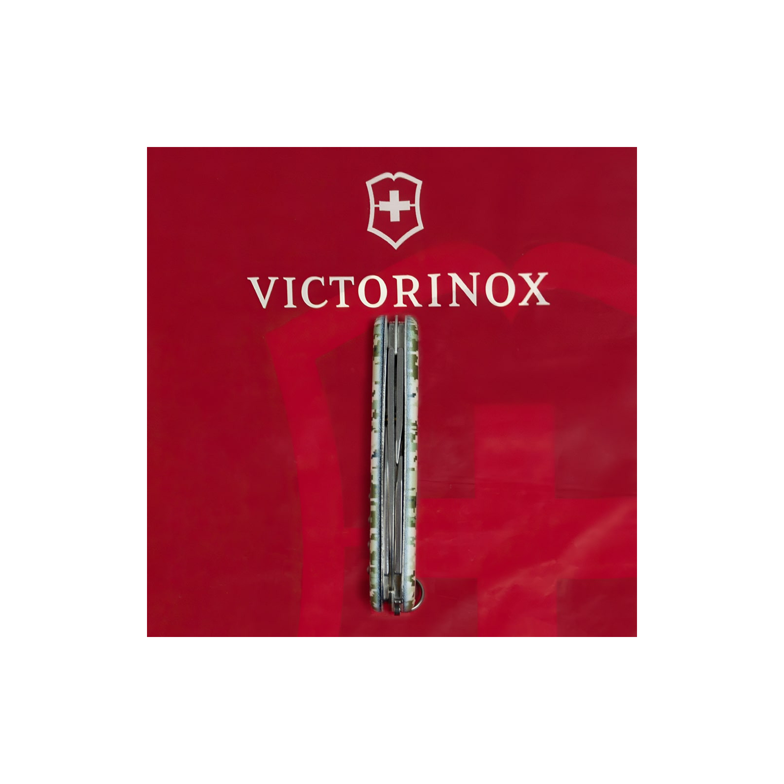 Нож Victorinox Spartan Army Black "Емблема СВ ЗСУ" (1.3603.3_W0020u) изображение 7