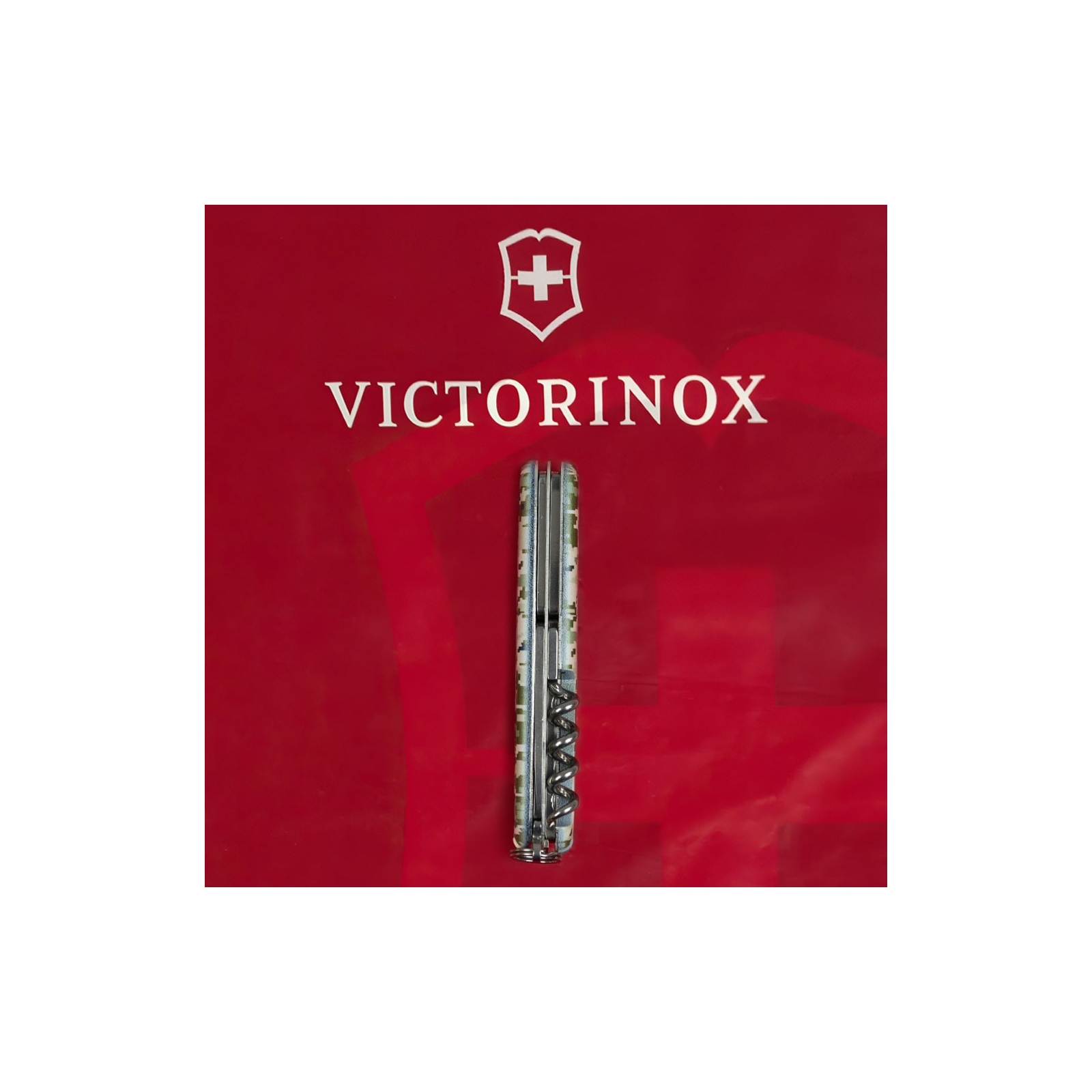 Нож Victorinox Spartan Army 91 мм Піксель (1.3603.3_W3940p) изображение 8