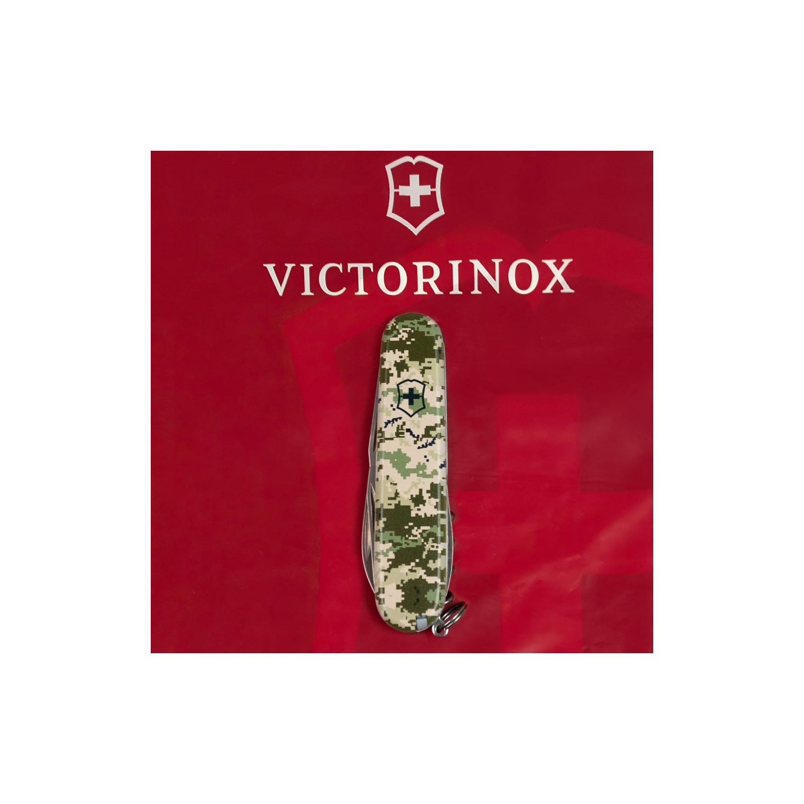 Нож Victorinox Spartan Army Black "Емблема ЗСУ + Напис ЗСУ" (1.3603.3_W1011u) изображение 9