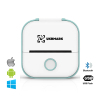 Принтер чеків UKRMARK P02GN Bluetooth, біло-зелений (900912)