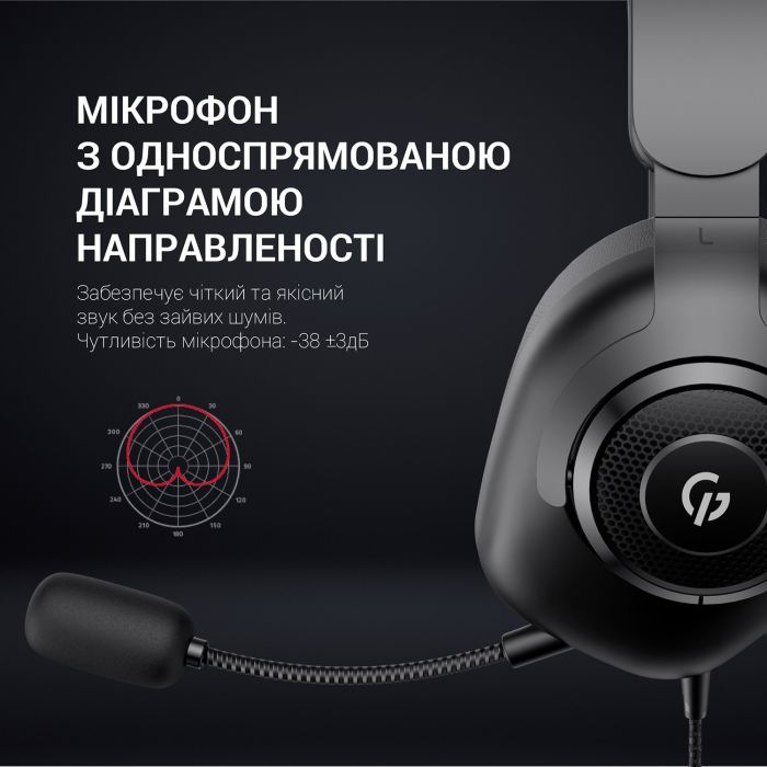 Наушники GamePro HS590B Black (HS590B) изображение 9