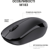 Мышка OfficePro M183 Wireless Black (M183) изображение 5