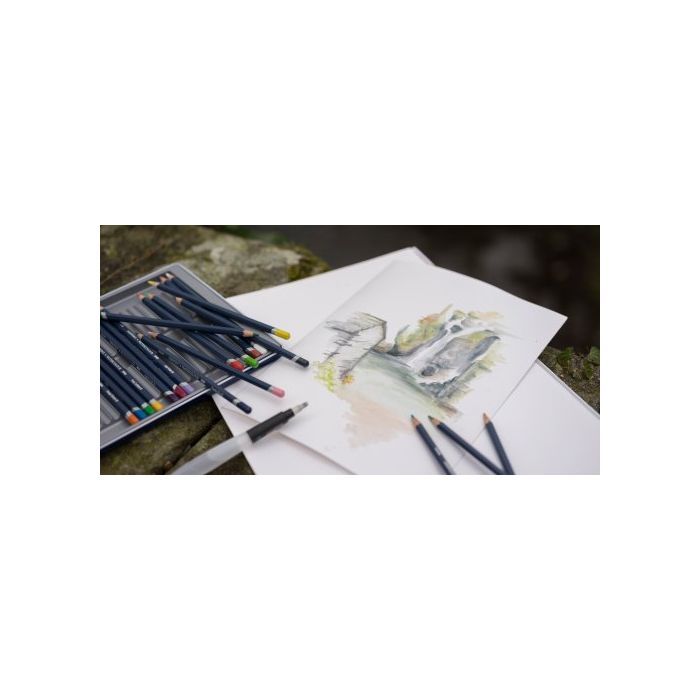 Карандаши цветные Derwent Watercolour акварельные, 36 цв. в металл. коробке (5010255784537) изображение 4