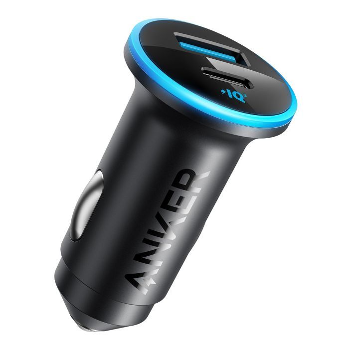 Зарядное устройство Anker PowerDrive 323 30W PD + 22.5W USB-A Black (A2735G11)