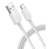 Дата кабель USB 2.0 AM to Type-C 0.9m 322 White Anker (A81H5H21/A81H5G21) изображение 3