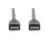 Кабель мультимедійний HDMI to HDMI 1.0m 8K Digitus (AK-330124-010-S) зображення 2