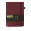 Книга записная Buromax Brief 96 листов А5 в клеточку темно-красный 96 листов (BM.295104-13) изображение 2