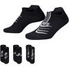 Шкарпетки Nike W NK EVERYDAY PLUS LTWT NS 3PR DH5474-903 38-42 3 пари Чорні (195244784295)