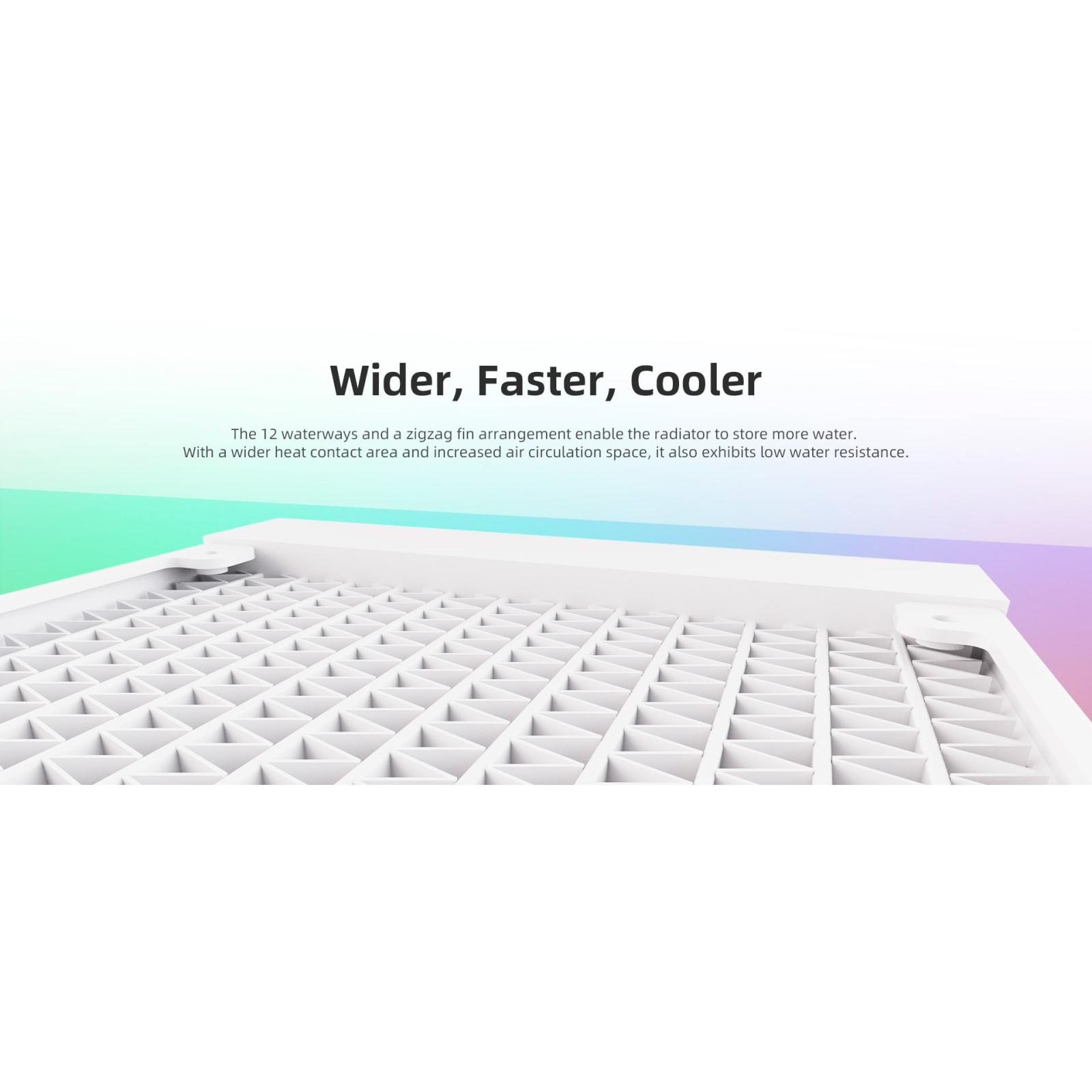 Система рідинного охолодження ID-Cooling FX360 ARGB WHITE зображення 11