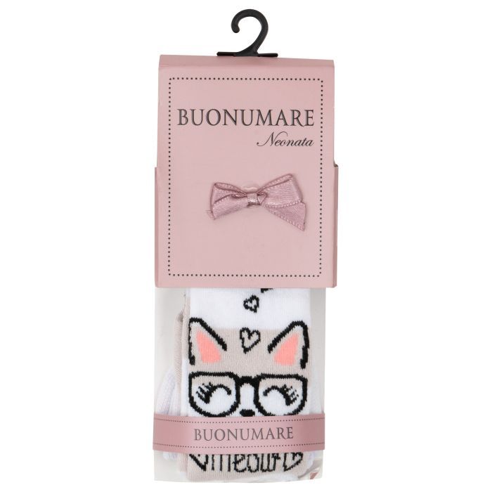 Колготки дитячі BNM з лисичкою (M0C0301-2076-68G-gray) зображення 2