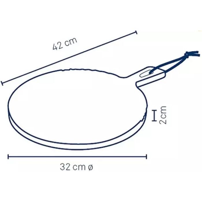 Разделочная доска Kela Cosma 32х32 см бамбук (12435) изображение 2