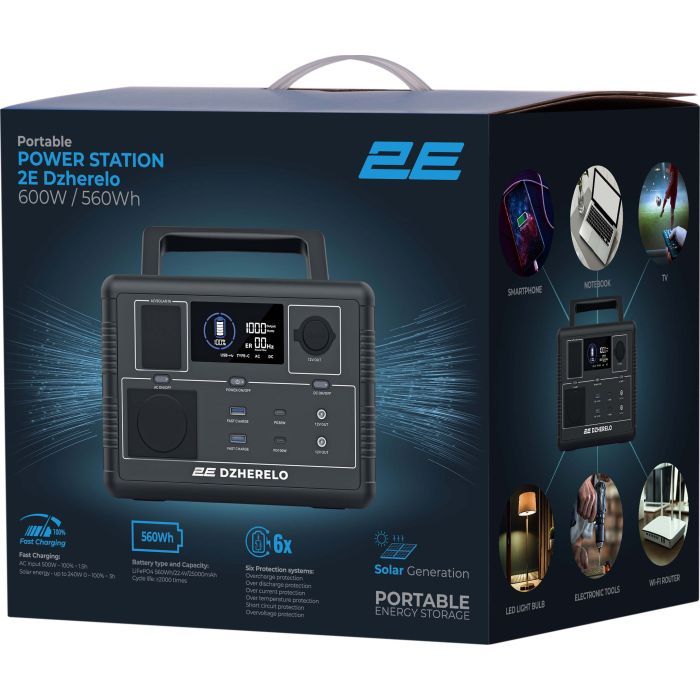 Зарядная станция 2E Dzherelo 600W (2E-PPS06056) изображение 12