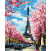 Картина по номерам Santi Париж на весні 40*50 см (954812)