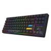 Клавіатура Hator Rockfall 2 Mecha TKL Authentic Edition Aurum Milky Way Silent USB Black (HTK-530) зображення 3