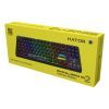 Клавіатура Hator Rockfall 2 Mecha TKL Authentic Edition Aurum Milky Way Silent USB Black (HTK-530) зображення 6