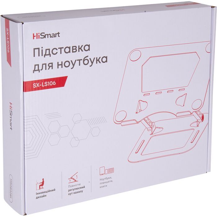 Подставка для ноутбука HiSmart SX-LS106 (HS083281) изображение 3