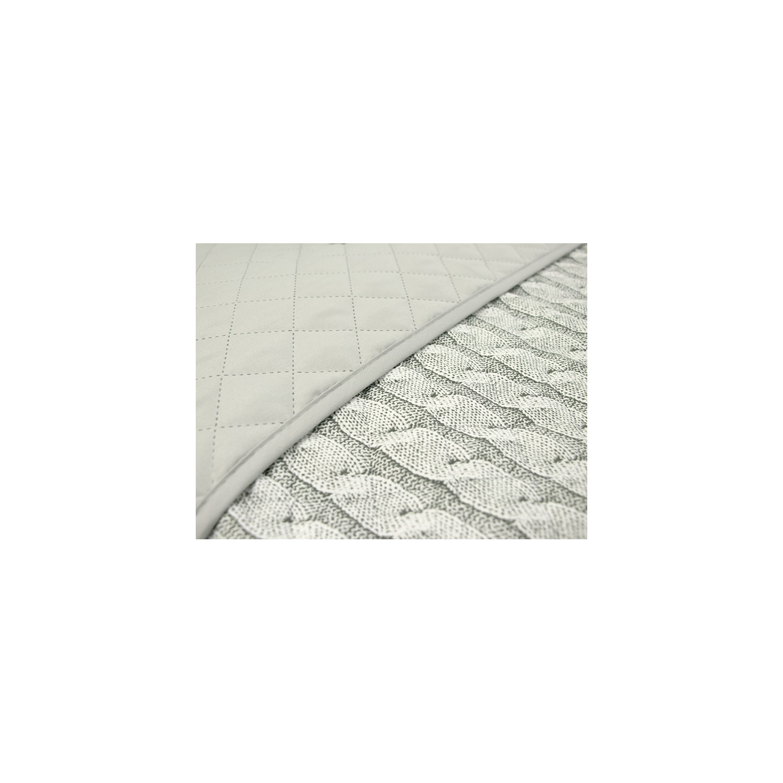 Покрывало Руно декоративное Grey Braid 150х212 см (Р360.52_Grey Braid) изображение 4
