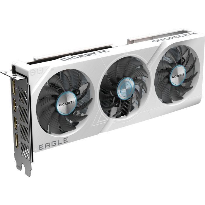 Видеокарта GIGABYTE GeForce RTX4060 8Gb EAGLE OC ICE (GV-N4060EAGLEOC ICE-8GD) изображение 2