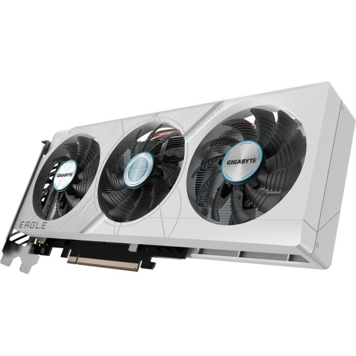 Видеокарта GIGABYTE GeForce RTX4060 8Gb EAGLE OC ICE (GV-N4060EAGLEOC ICE-8GD) изображение 4