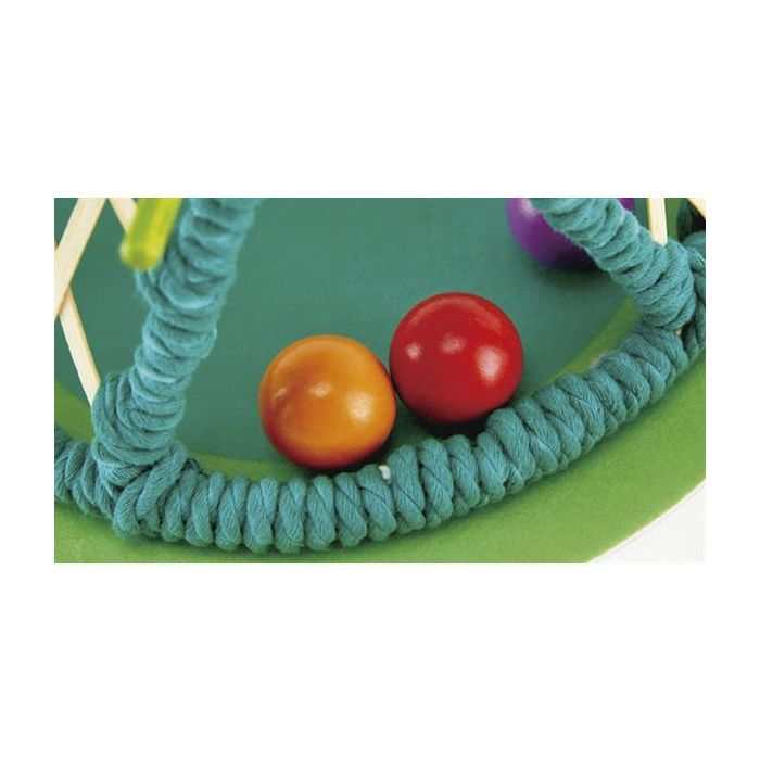 Головоломка Hape из бамбука Pallina с шариками (E5522) изображение 4