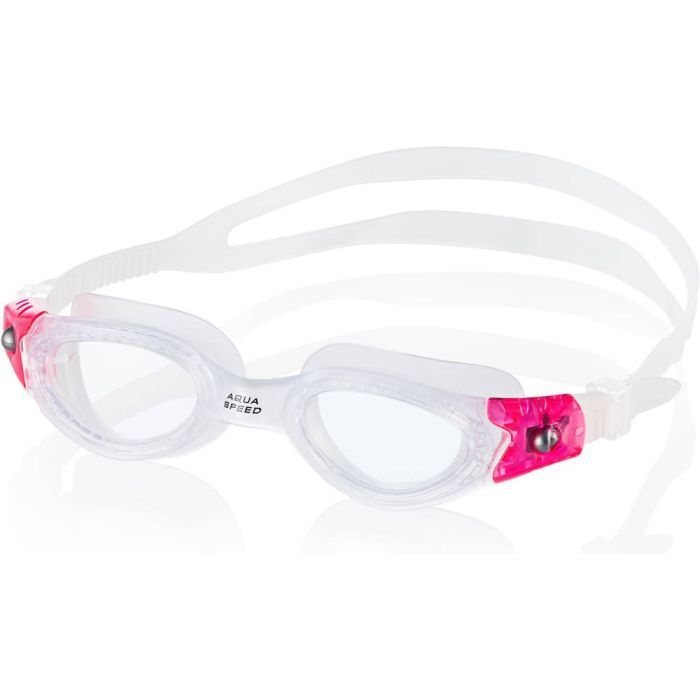 Очки для плавания Aqua Speed Pacific JR 081-63 6148 прозорий/рожевий OSFM (5908217661487)