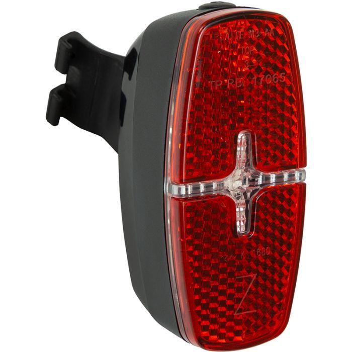 Задняя велофара HiSmart LED 2xAAA IPX5 (HS081522)