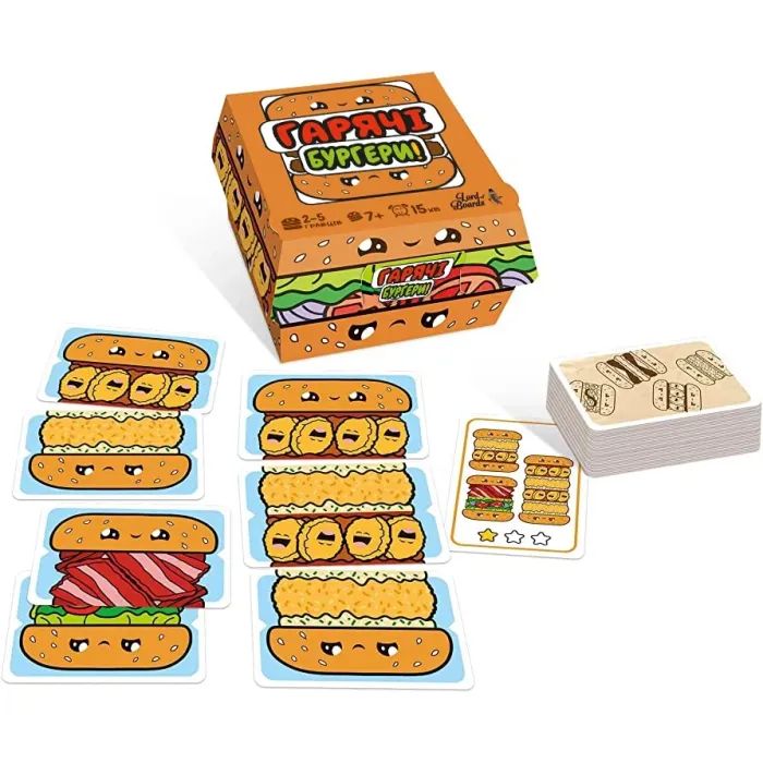 Настільна гра Lord of Boards Гарячі Бургери (Burger ASAP) (LOB2319UA) зображення 2