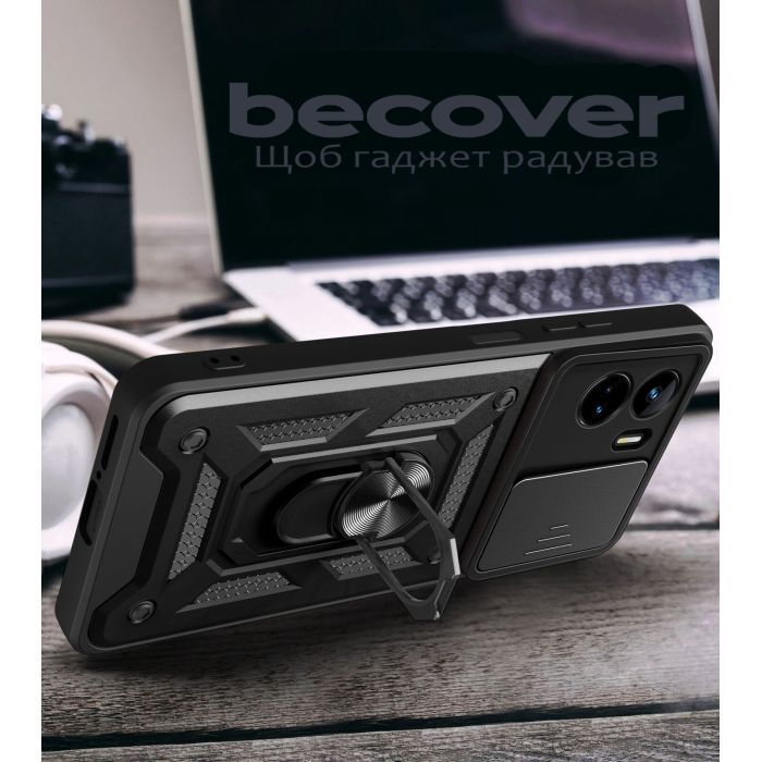 Чехол для мобильного телефона BeCover Military Honor 90 Lite Black (710999) изображение 3