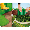 Садовое ограждение Cellfast лента газонная, бордюрная, волнистая, 10смх9м, графит (30-051) изображение 3