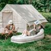 Матрас надувной Naturehike CNK2300DZ020 180 х 90 см з підголовником бежевий (6976023922480) изображение 3