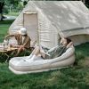 Матрас надувной Naturehike CNK2300DZ020 180 х 90 см з підголовником бежевий (6976023922480) изображение 4