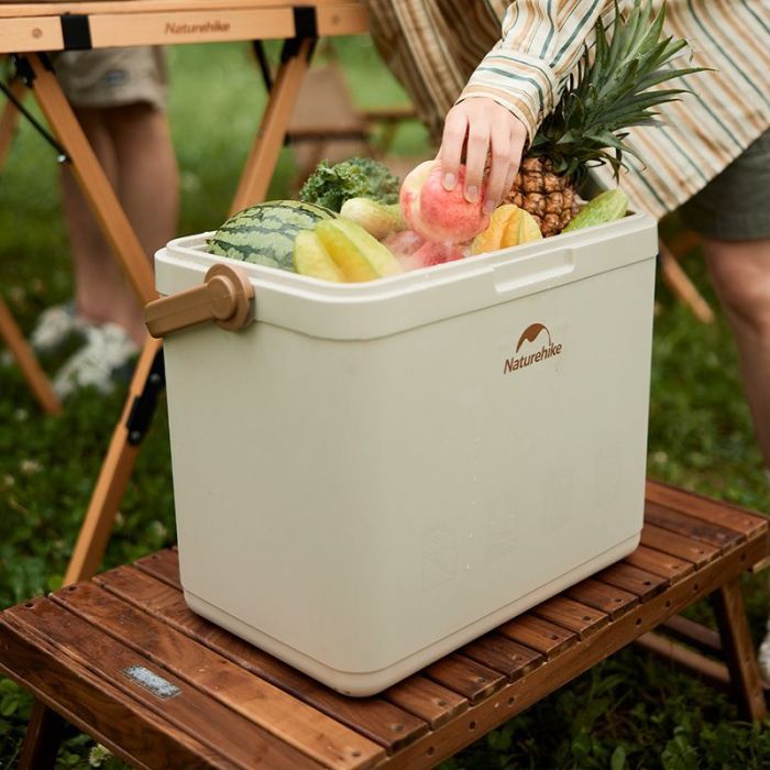 Термобокс Naturehike CNK2300BS011 13 л бежевий (6976023925672) зображення 2