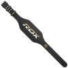 Атлетичний пояс RDX 6 шкіряний Black Gold L (WBS-6RB-L) зображення 6